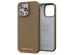 Njorð Collections Coque daim Comfort+ iPhone 14 Pro Max - Camel