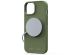 Njorð Collections Coque daim Comfort+ MagSafe iPhone 15 - Olive