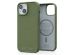 Njorð Collections Coque daim Comfort+ MagSafe iPhone 15 - Olive