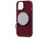Njorð Collections Coque daim Comfort+ MagSafe iPhone 15 - Red