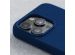 Njorð Collections Coque daim Comfort+ MagSafe iPhone 15 - Blue