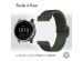 imoshion Bracelet élastique en nylon Garmin Vivoactive 4 - Vert foncé