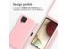 imoshion ﻿Coque en silicone avec cordon Samsung Galaxy A12 - Rose