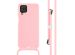 iMoshion ﻿Coque en silicone avec cordon Samsung Galaxy A12 - Rose