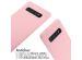 imoshion ﻿Coque en silicone avec cordon Samsung Galaxy S10 - Rose