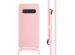 imoshion ﻿Coque en silicone avec cordon Samsung Galaxy S10 - Rose