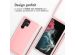 iMoshion ﻿Coque en silicone avec cordon Samsung Galaxy S22 Ultra - Rose