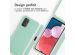 imoshion ﻿Coque en silicone avec cordon Samsung Galaxy A13 (4G) - Menthe verte