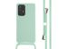 iMoshion ﻿Coque en silicone avec cordon Samsung Galaxy A53 - Menthe verte