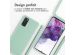 iMoshion ﻿Coque en silicone avec cordon Samsung Galaxy S20 - Menthe verte