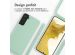 imoshion ﻿Coque en silicone avec cordon Samsung Galaxy S22 Plus - Menthe verte