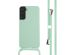 imoshion ﻿Coque en silicone avec cordon Samsung Galaxy S22 Plus - Menthe verte