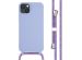 imoshion ﻿Coque en silicone avec cordon iPhone 14 Plus - Violet