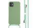 imoshion ﻿Coque en silicone avec cordon iPhone 11 - Vert