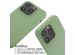 iMoshion ﻿Coque en silicone avec cordon iPhone 14 Pro - Vert