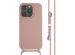 imoshion ﻿Coque en silicone avec cordon iPhone 14 Pro - Sand Pink