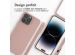 imoshion ﻿Coque en silicone avec cordon iPhone 14 Pro Max - Sand Pink