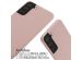 iMoshion ﻿Coque en silicone avec cordon Samsung Galaxy S22 Plus - Sand Pink