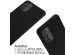 imoshion ﻿Coque en silicone avec cordon Samsung Galaxy A13 (4G) - Noir