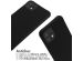 imoshion ﻿Coque en silicone avec cordon Samsung Galaxy A22 (5G) - Noir