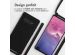 imoshion ﻿Coque en silicone avec cordon Samsung Galaxy S10 Plus - Noir