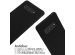 imoshion ﻿Coque en silicone avec cordon Samsung Galaxy S10 Plus - Noir