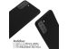 imoshion ﻿Coque en silicone avec cordon Samsung Galaxy S21 Plus - Noir