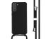 imoshion ﻿Coque en silicone avec cordon Samsung Galaxy S21 Plus - Noir