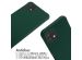 iMoshion ﻿Coque en silicone avec cordon Samsung Galaxy A22 (5G) - Vert foncé