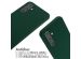 iMoshion ﻿Coque en silicone avec cordon Samsung Galaxy A54 (5G) - Vert foncé