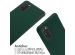 imoshion ﻿Coque en silicone avec cordon Samsung Galaxy S20 - Vert foncé