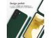 imoshion ﻿Coque en silicone avec cordon Samsung Galaxy S22 - Vert foncé