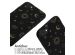 imoshion Coque design en silicone avec cordon iPhone SE (2022 / 2020) / 8 / 7 - Sky Black