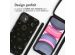 iMoshion Coque design en silicone avec cordon iPhone 11 - Sky Black