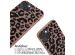 iMoshion Coque design en silicone avec cordon iPhone 14 Plus - Animal Pink