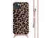 imoshion Coque design en silicone avec cordon iPhone 14 Plus - Animal Pink