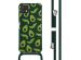 imoshion Coque design en silicone avec cordon Samsung Galaxy A22 (5G) - Avocado Green