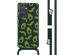 imoshion Coque design en silicone avec cordon Samsung Galaxy S21 Ultra - Avocado Green