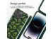 imoshion Coque design en silicone avec cordon iPhone 14 Pro - Avocado Green