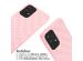 imoshion Coque design en silicone avec cordon Samsung Galaxy A33 - Retro Pink