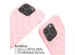 imoshion Coque design en silicone avec cordon iPhone 14 Pro - Retro Pink