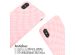 imoshion Coque design en silicone avec cordon iPhone X / Xs - Retro Pink