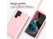 imoshion Coque design en silicone avec cordon Samsung Galaxy S22 Ultra - Retro Pink