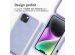 imoshion Coque design en silicone avec cordon iPhone 14 Plus - Butterfly