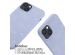 imoshion Coque design en silicone avec cordon iPhone 14 Plus - Butterfly