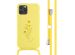 iMoshion Coque design en silicone avec cordon iPhone 11 Pro - Flower Yellow