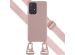 Selencia Coque silicone avec cordon amovible Samsung Galaxy A53 - Sand Pink