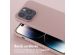 Selencia Coque silicone avec cordon amovible iPhone 14 Pro - Sand Pink