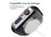 imoshion Coque rigide à couverture complète Apple Watch Series 7 / 8 / 9 - 45 mm - Argent