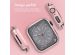 imoshion Coque rigide à couverture complète Apple Watch Series 7 / 8 / 9 - 41 mm - Rose